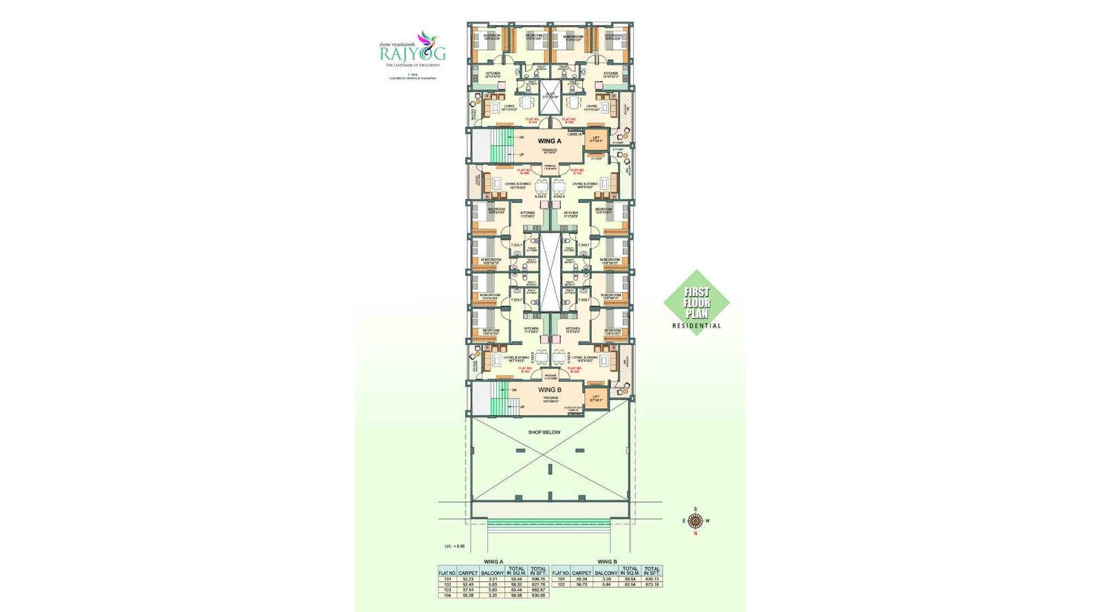 Rajyog-First-Floor-Plan